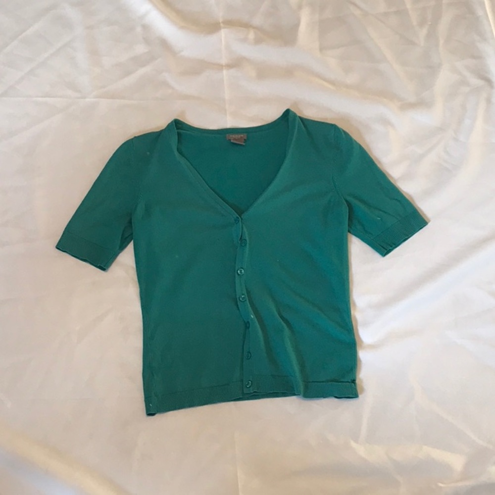 Teal Cardigan